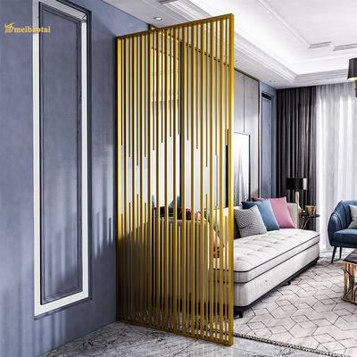 İyi fiyat Modern 201 Paslanmaz Çelik Oda Bölücü 30 mm Kalınlığı ve Küboid Şekilli çevrimiçi