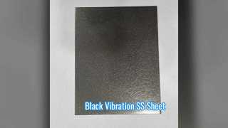 Vibrasyon SS Sac Siyah Anti Bronz 4x8