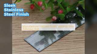 Saç Çizgisi Paslanmaz Çelik Yapışkan Rulo